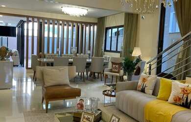 Imagem: A casa em condomínio possui 4 Dormitórios, 5 Banheiros, 4