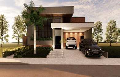 Imagem: A casa em condomínio possui 3 Dormitórios, 4 Banheiros, 4