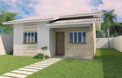 Imagem: A casa possui 2 Dormitórios, 1 Banheiro, 80m² de Área e