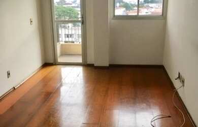 Imagem: O apartamento possui 1 Dormitório, 1 Banheiro, 1 Vaga na garagem