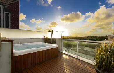 Imagem 6: Baixou In Mare Bali Cobertura Duplex Beira Mar 115 metros 100 mobiliada