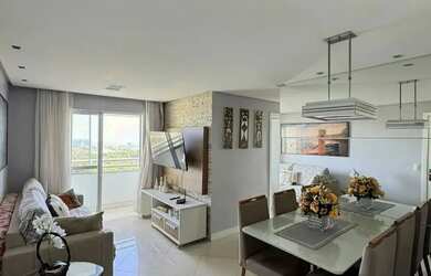 Imagem: O apartamento possui 3 Dormitórios, 2 Banheiros, 2 Vagas na