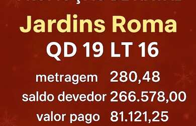 Imagem: O terreno à venda possui 280m² de Área e está localizado