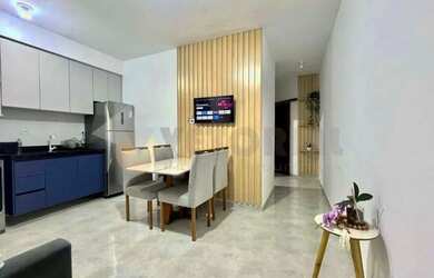 Imagem: O apartamento possui 2 Dormitórios, 1 Banheiro, 2 Vagas na