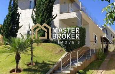 Imagem: A casa em condomínio possui 4 Dormitórios, 5 Banheiros, 4