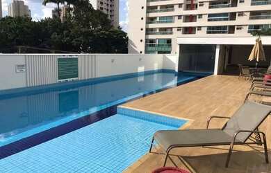 Imagem: O apartamento possui 1 Dormitório, 1 Banheiro, 1 Vaga na garagem