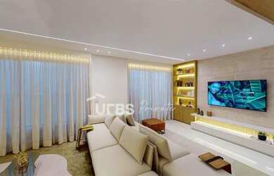 Imagem: O apartamento possui 4 Dormitórios, 5 Banheiros, 3 Vagas na