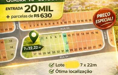 Imagem: TERRENO À VENDA EM SERTÃOZINHO/SP - JARDIM PEDRA RASA