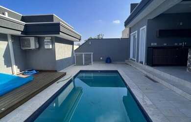 Imagem 3: Casa no condomínio new ville em Santana De Parnaíba 3 suítes piscina...