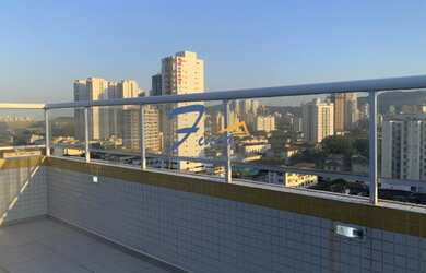 Imagem: O apartamento na cobertura possui 2 Dormitórios, 4 Banheiros