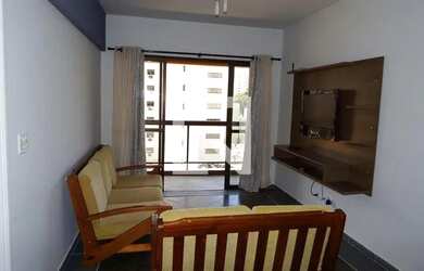 Imagem: O apartamento possui 1 Dormitório, 1 Banheiro, 1 Vaga na garagem