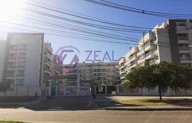 Imagem: O apartamento possui 1 Dormitório, 1 Banheiro, 1 Vaga na garagem