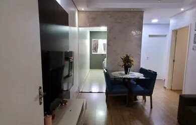 Imagem: O apartamento possui 2 Dormitórios, 1 Banheiro, 1 Vaga na garagem