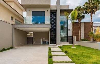 Imagem: A casa em condomínio possui 3 Dormitórios, 5 Banheiros, 4