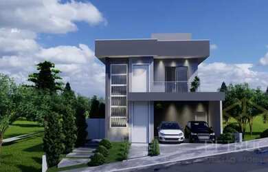 Imagem: A casa em condomínio possui 3 Dormitórios, 5 Banheiros, 2