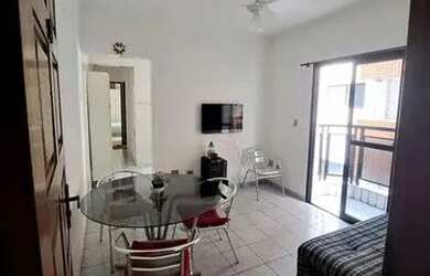 Imagem: O apartamento possui 1 Dormitório, 1 Banheiro, 1 Vaga na garagem