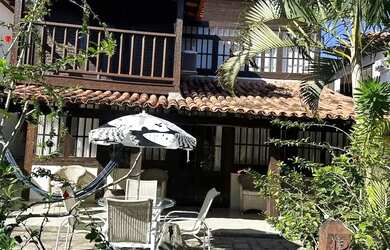 Imagem: A casa em condomínio possui 4 Dormitórios, 5 Banheiros, 4