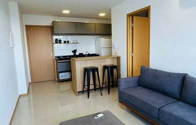 Imagem: O studio possui 1 Dormitório, 1 Banheiro, 1 Vaga na garagem