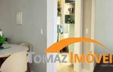 Imagem 5: Apartamento mobiliado com 2 dormitórios e sacada com churrasqueira -...