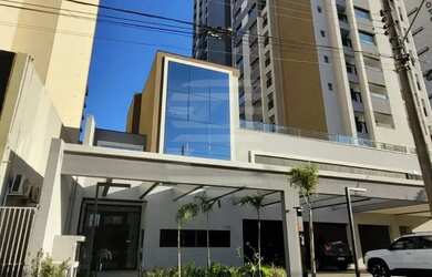 Imagem: O apartamento possui 1 Dormitório, 1 Banheiro, 1 Vaga na garagem