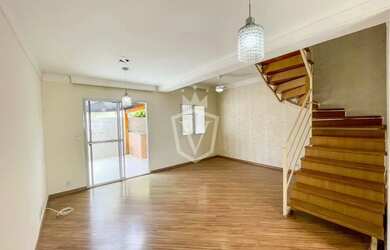 Imagem: A casa em condomínio possui 3 Dormitórios, 2 Banheiros, 2