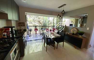 Imagem: O apartamento possui 2 Dormitórios, 1 Banheiro, 1 Vaga na garagem