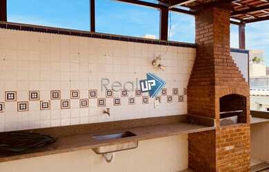 Imagem: O apartamento na cobertura possui 3 Dormitórios, 3 Banheiros