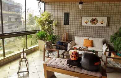 Imagem 1: Varandão no Recreio. Varanda, Guarda roupa, 111m² de Áreae2 Vagas na...