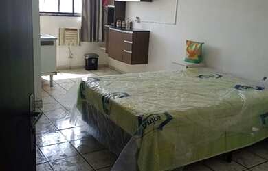 Imagem: A kitnet possui 1 Banheiro, 26m² de Área, Ar-condicionado