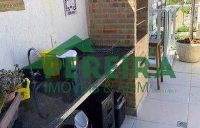 Imagem: O apartamento na cobertura possui 4 Dormitórios, 5 Banheiros