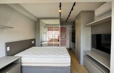 Imagem: A kitnet possui 1 Dormitório, 1 Banheiro, 30m² de Área, Imóvel