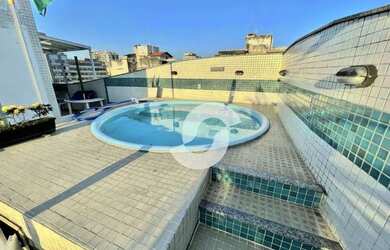 Imagem: O apartamento na cobertura possui 3 Dormitórios, 4 Banheiros