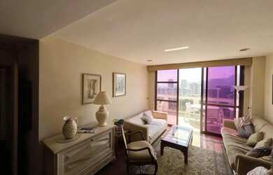 Imagem: O apartamento na cobertura possui 4 Dormitórios, 4 Banheiros