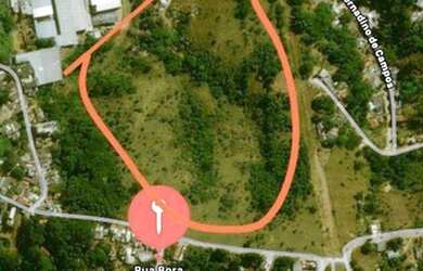 Imagem: O terreno possui 96.000m² de Área e está localizado em Panorama