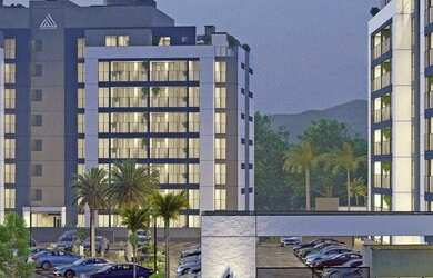 Imagem: O apartamento possui 2 Dormitórios, 2 Banheiros, 1 Vaga na