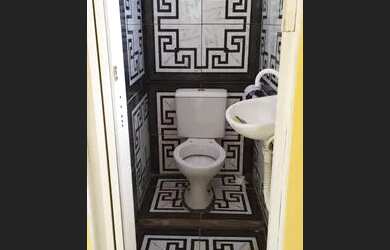 Imagem: A kitnet possui 1 Dormitório, 1 Banheiro e 1 Vaga na garagem