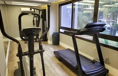 Imagem 6: Apartamento 1 dormitório mobiliado com suíte , lavabo e vaga