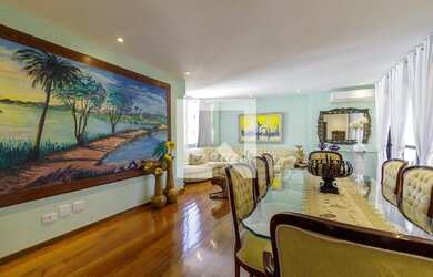 Imagem: O apartamento na cobertura possui 4 Dormitórios, 4 Banheiros