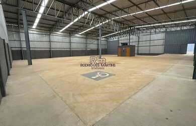 Imagem: O depósito possui 720m² de Área e está localizado em Jardim