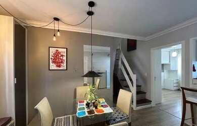 Imagem: O apartamento na cobertura possui 2 Dormitórios, 2 Banheiros