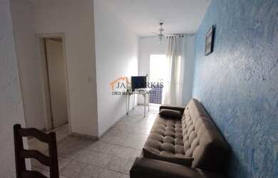 Imagem: O apartamento possui 1 Dormitório, 1 Banheiro, 1 Vaga na garagem