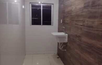 Imagem: O apartamento possui 1 Dormitório, 1 Banheiro, 1 Vaga na garagem