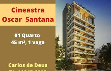 Imagem: O apartamento à venda possui 1 Dormitório, 1 Banheiro, 1 Vaga