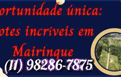 Imagem: A chácara possui 1.000m² de Área e está localizado em Tapiraí