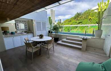 Imagem: O apartamento na cobertura possui 2 Dormitórios, 3 Banheiros