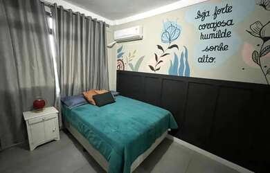 Imagem: O apartamento na cobertura possui 4 Dormitórios, 4 Banheiros