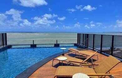 Imagem: O apartamento possui 1 Dormitório, 1 Banheiro, 1 Vaga na garagem