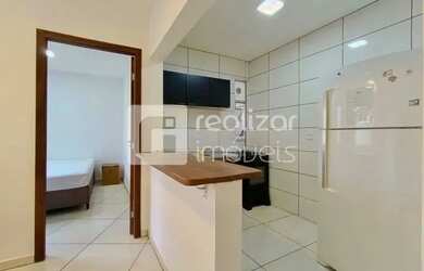 Imagem: O apartamento possui 1 Dormitório, 1 Banheiro, 37m² de Área