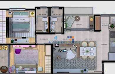 Imagem 6: Apartamento com 2 dormitórios à venda, 62 m² por R$ 840.000 - Santa Efigênia - Belo Horizo