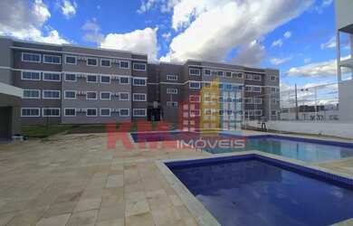 Imagem: O apartamento possui 2 Dormitórios, 1 Banheiro, 1 Vaga na garagem